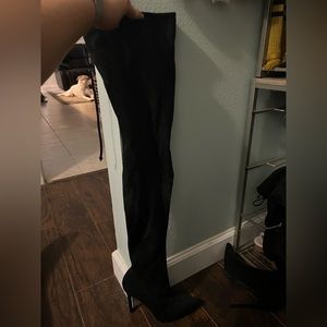 Fashion Nova knee high boots